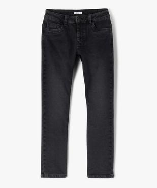 Jean regular en coton stretch à taille ajustable garçon vue2 - GEMO (JUNIOR) - GEMO