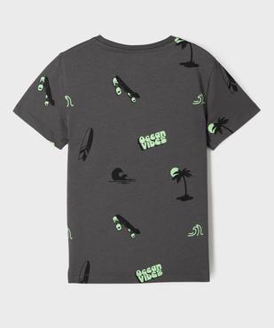 Tee-shirt garçon esprit skate vue3 - GEMO (ENFANT) - GEMO
