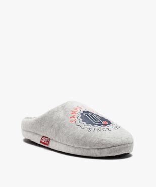 Chaussons garçon en velours doublés sherpa - Camps United vue2 - CAMPS UNITED - GEMO