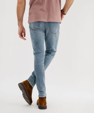 Jean skinny en denim de coton stretch homme vue3 - GEMO 4G HOMME - GEMO