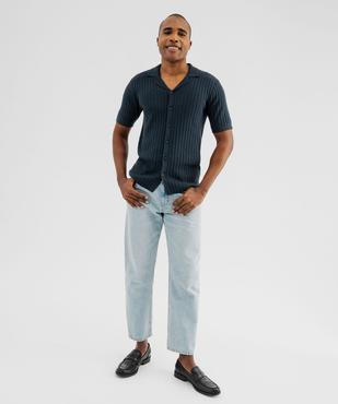 Jean coupe loose délavé homme vue4 - GEMO (HOMME) - GEMO