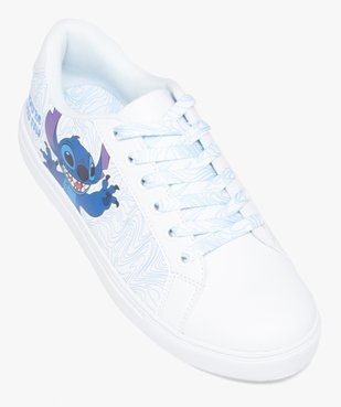 Baskets femme imprimées Stitch et fermeture à lacets - Disney vue6 - LILO & STITCH - GEMO