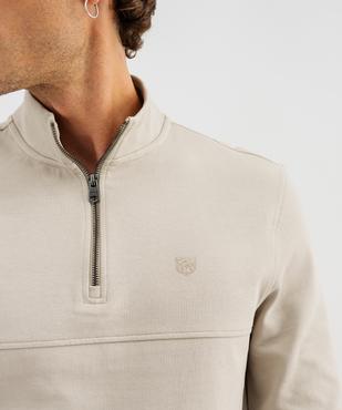 Sweat col camionneur homme - Kensington vue5 - KENSINGTON - GEMO