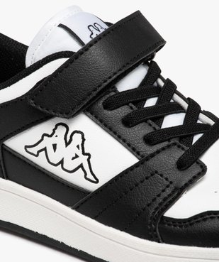 Baskets garçon bicolores à lacets et à scratch - Kappa vue6 - KAPPA - GEMO
