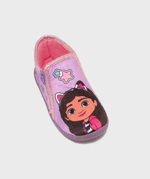 Chaussons montants zippés en velours imprimés fille - Gabby et la Maison Magique vue5 - GABBY - GEMO