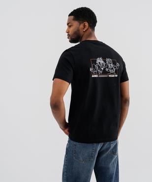 Tee-shirt manches courtes avec motif manga buste et dos homme - Dragon Ball Super vue3 - DRAGON BALL Z - GEMO