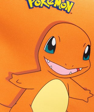 Sac à dos en toile avec motif dragon enfant - Pokemon vue3 - POKEMON - GEMO