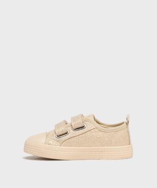 Baskets fille en toile à paillettes avec double scratch vue11 - LOVELY WINGS GEMO FOR GOOD - GEMO