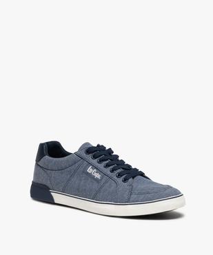 Baskets homme en toile à lacets – Lee Cooper Valmont vue2 - LEE COOPER - GEMO