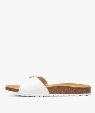 Sandales homme avec large bride à boucle vue3 - GEMO (CASUAL) - GEMO