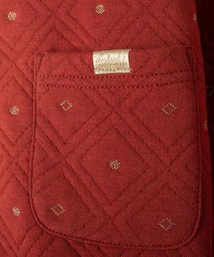 Veste fille à matelassage géométrique et détails dorés - LuluCastagnette vue2 - LULUCASTAGNETTE - GEMO