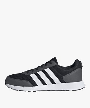 Baskets homme en mesh style running avec bandes contrastantes - Adidas vue3 - ADIDAS - GEMO
