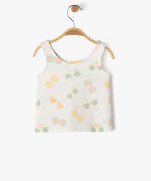 Débardeur à motifs bébé fille vue4 - GEMO 4G BEBE - GEMO