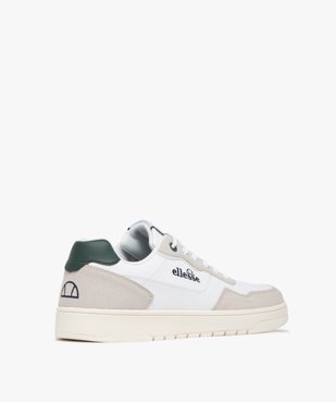 Baskets homme bi-matières à lacets style rétro - Ellesse vue4 - ELLESSE - GEMO