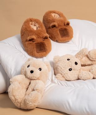 Chaussons en volume tête d'ours fille vue7 - GEMO (ENFANT) - GEMO