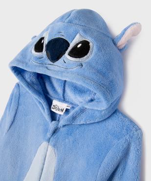 Combinaison pyjama en maille peluche fille - Stitch vue5 - LILO & STITCH - GEMO