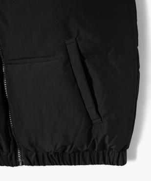 Blouson sans manches à capuche garçon vue3 - GEMO 4G FILLE - GEMO
