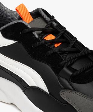 Baskets homme multicolores à semelle épaisse vue6 - GEMO (SPORTSWR) - GEMO