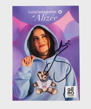 Autographe Alizée vue1 - GEMO