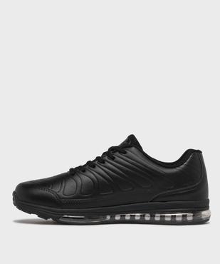 Baskets dessus embossé avec semelle bulle d’air homme - Airness vue3 - AIRNESS - GEMO