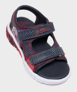 Sandales à scratch avec motif Spiderman garçon - Marvel vue6 - SPIDERMAN - GEMO