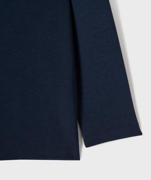 Tee-shirt manches longues uni garçon vue2 - GEMO 4G GARCON - GEMO