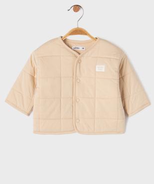 Sweat brassière en matière matelassée bébé vue1 - GEMO(BB COUCHE) - GEMO