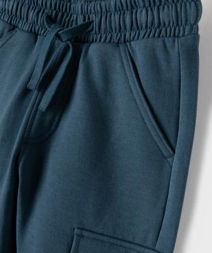 Pantalon de jogging coupe cargo garçon vue2 - GEMO 4G GARCON - GEMO