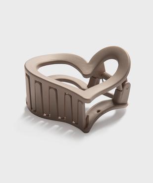 Pince crabe en forme de coeur femme vue2 - GEMO (ACCESS) - GEMO