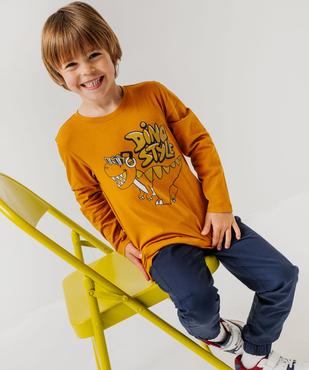 Tee-shirt à manches longues avec motif garçon vue5 - PREMIER PRIX BY GEMO - GEMO