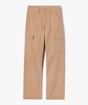 Pantalon fille coupe baggy multipoches vue1 - GEMO 4G FILLE - GEMO