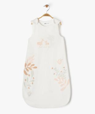 Gigoteuse bébé en gaze de coton imprimée vue1 - GEMO(BB COUCHE) - GEMO