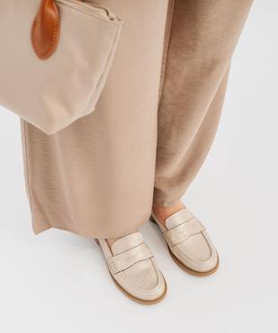 Mocassins métallisés femme - LuluCastagnette vue7 - LULUCASTAGNETTE - GEMO