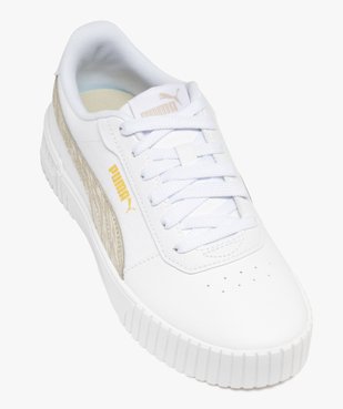 Baskets à semelle épaisse Carina Zebra fille - Puma vue6 - PUMA - GEMO