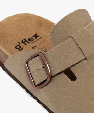 Sabots avec semelle intérieure cuir ergonomique homme vue6 - G'FLEX - GEMO