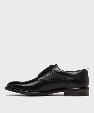 Derbies classiques en cuir homme - Pierre Cardin vue3 - PIERRE CARDIN D - GEMO