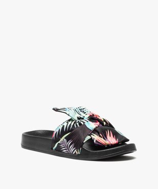 Mules de piscine femme à bandeau drapé – Maui and Sons vue2 - MAUI ANS SONS - GEMO