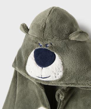 Combinaison pyjama maille peluche garçon vue3 - GEMO (ENFANT) - GEMO