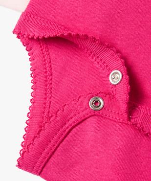 Bodies à bretelles avec motifs exotiques bébé fille (lot de 3) vue3 - GEMO 4G BEBE - GEMO