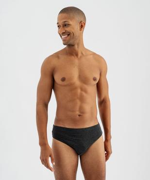 Slip en coton stretch à taille élastiquée homme (lot de 3) vue9 - GEMO 4G HOMME - GEMO