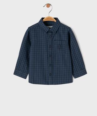 Chemise à carreaux bébé garçon - LuluCastagnette vue1 - LULUCASTAGNETTE - GEMO