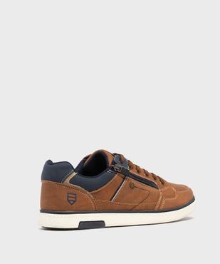 Baskets de ville avec double fermeture homme - Urban Steps vue4 - URBAN STEPS - GEMO