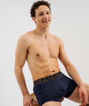 Boxer uni en microfibre extra douce homme - Freegun vue1 - FREEGUN - GEMO