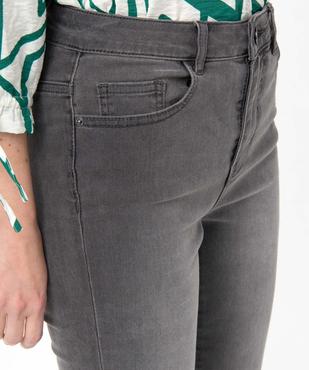Jean femme coupe Slim taille haute - L26 vue2 - GEMO(FEMME PAP) - GEMO
