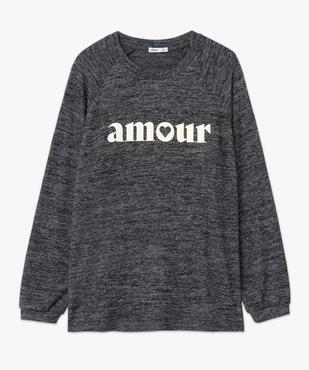 Tee-shirt de grossesse avec zips sur les côtés vue4 - GEMO (MATER) - GEMO