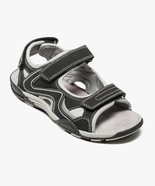 Sandales de marche 3 scratch vue5 - GEMO (ENFANT) - GEMO