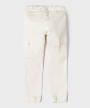 Pantalon jogger cargo taille élastique garçon - Camps United vue4 - CAMPS - GEMO