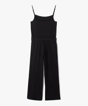 Combinaison pantalon fille à fines bretelles vue3 - GEMO (JUNIOR) - GEMO