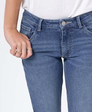 Jean femme coupe Slim coloris délavé vue2 - GEMO 4G FEMME - GEMO