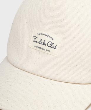 Casquette en toile chinée garçon - LuluCastagnette vue3 - LULU CASTAGNETT - GEMO